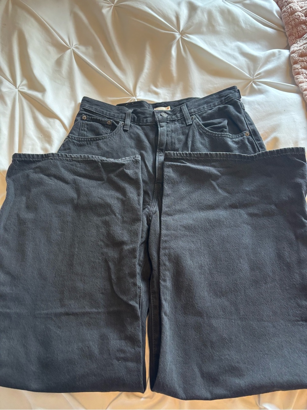 Levi’s clinched waist jeans